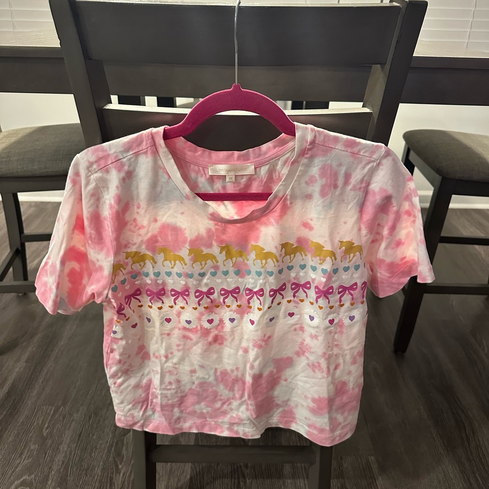 Loveshackfancy unicorn tee